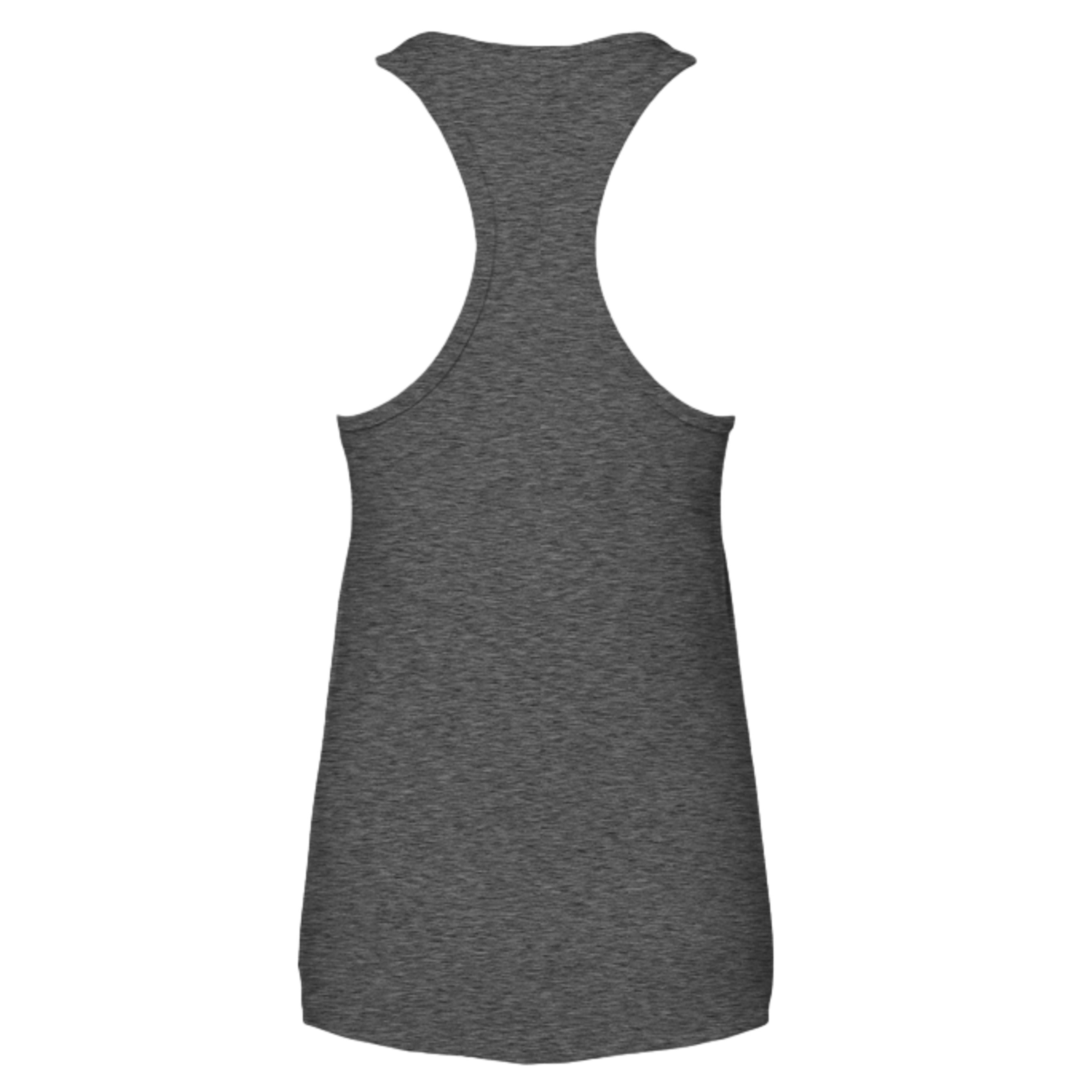 DARK GRY HEATHER - B6008 - BACK