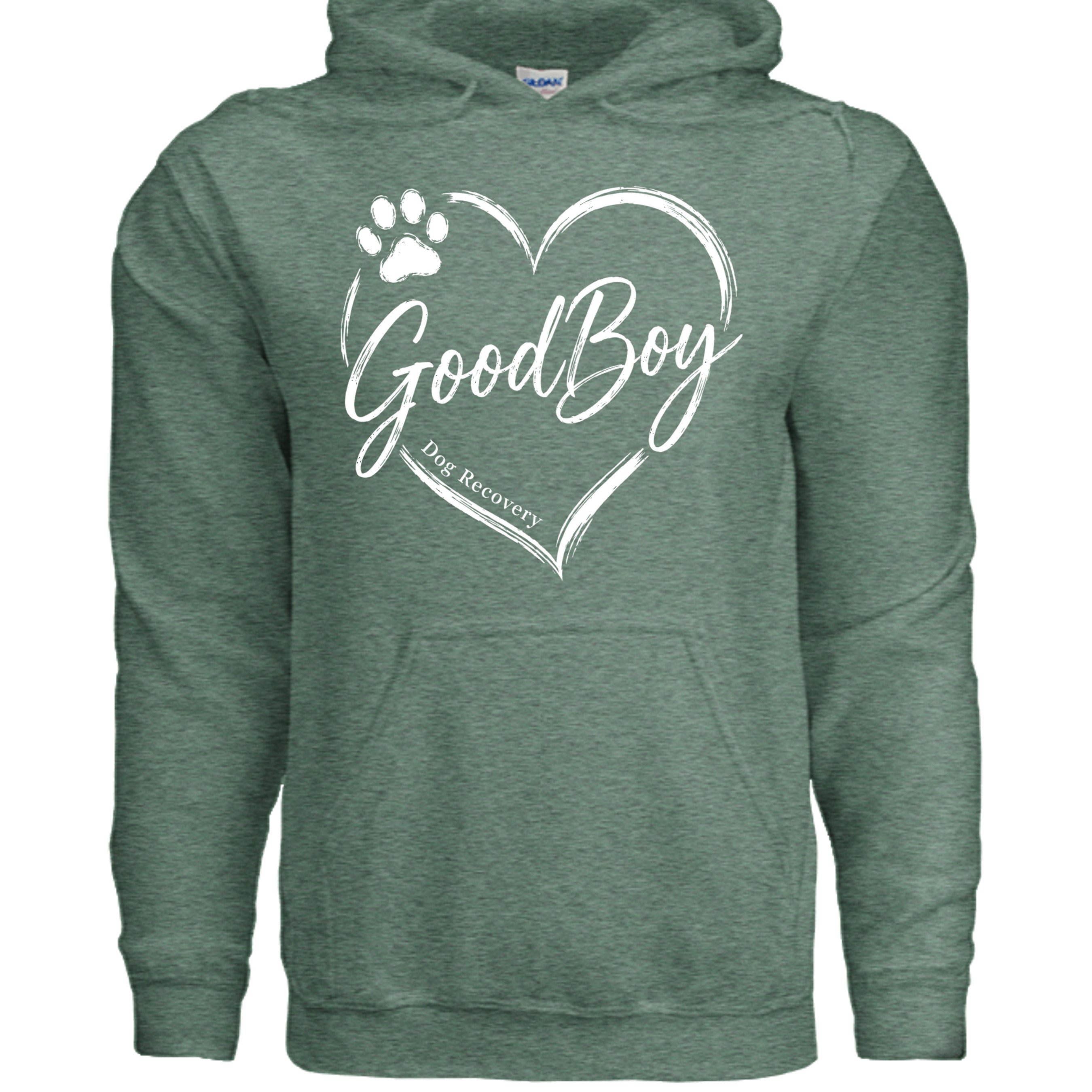 Heather Sport Dark Green - G185 - FRONT