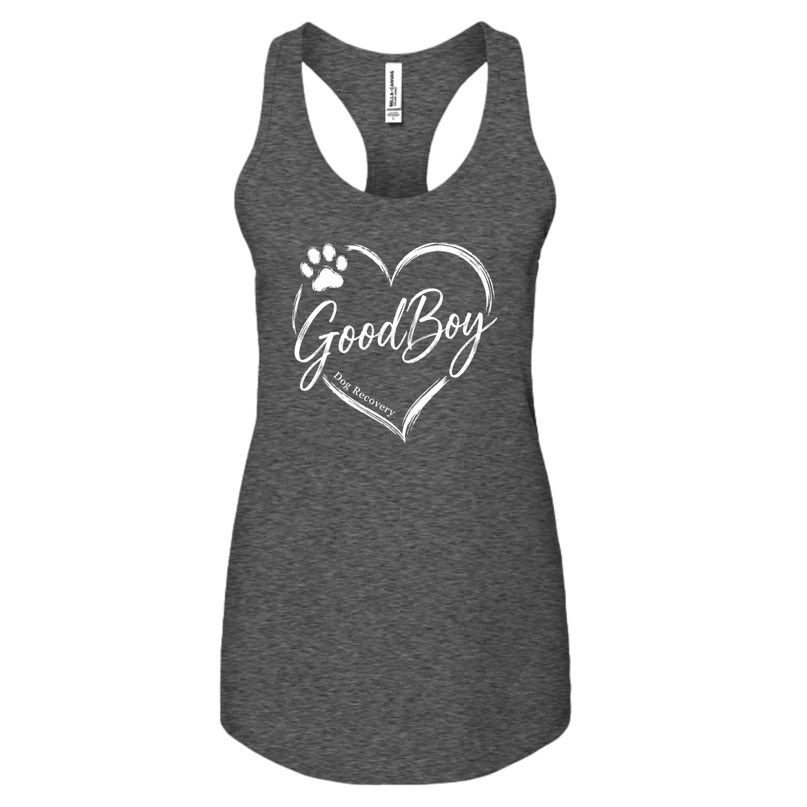 DARK GRY HEATHER - B6008 - FRONT