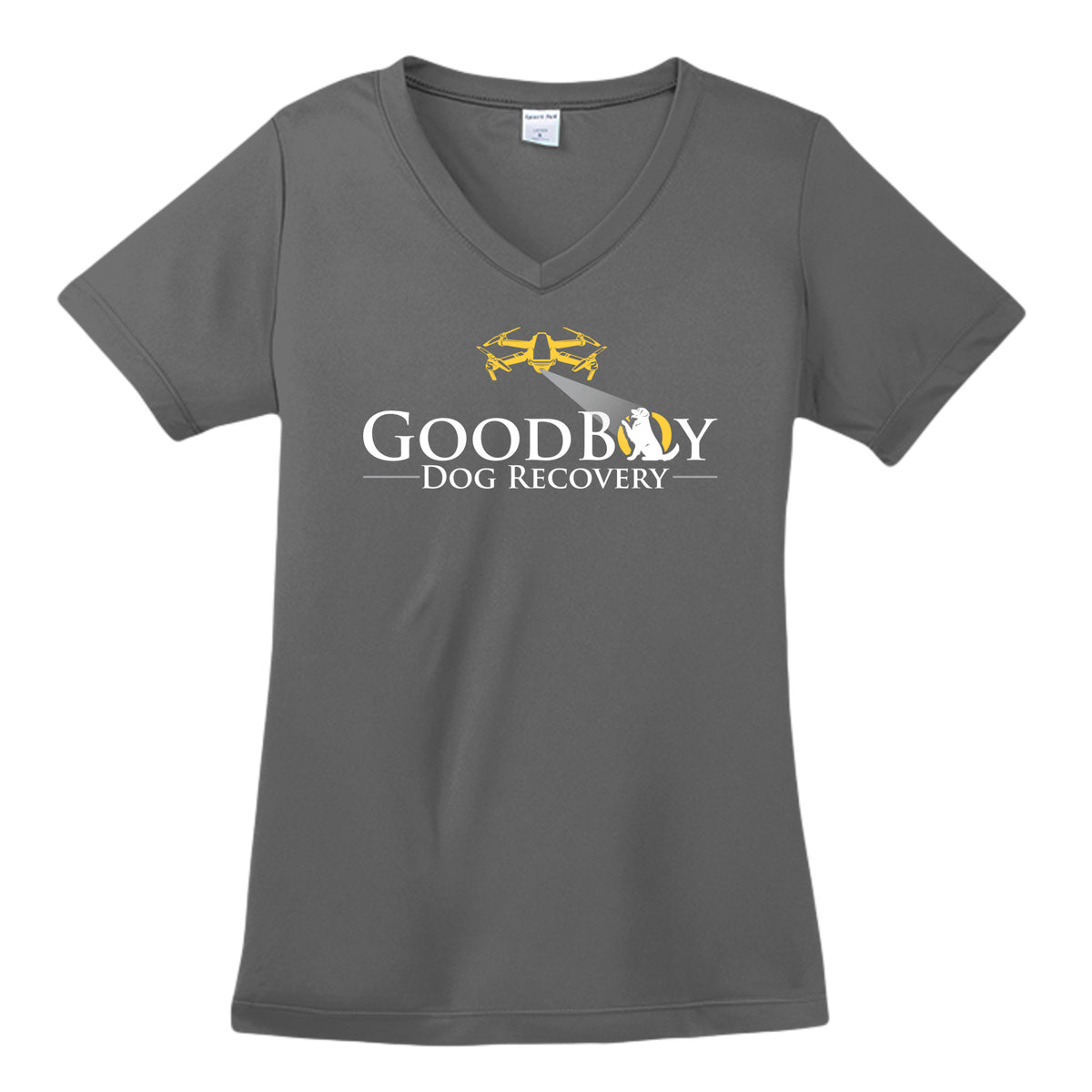 Dark Heather Grey - LPC54V - FRONT