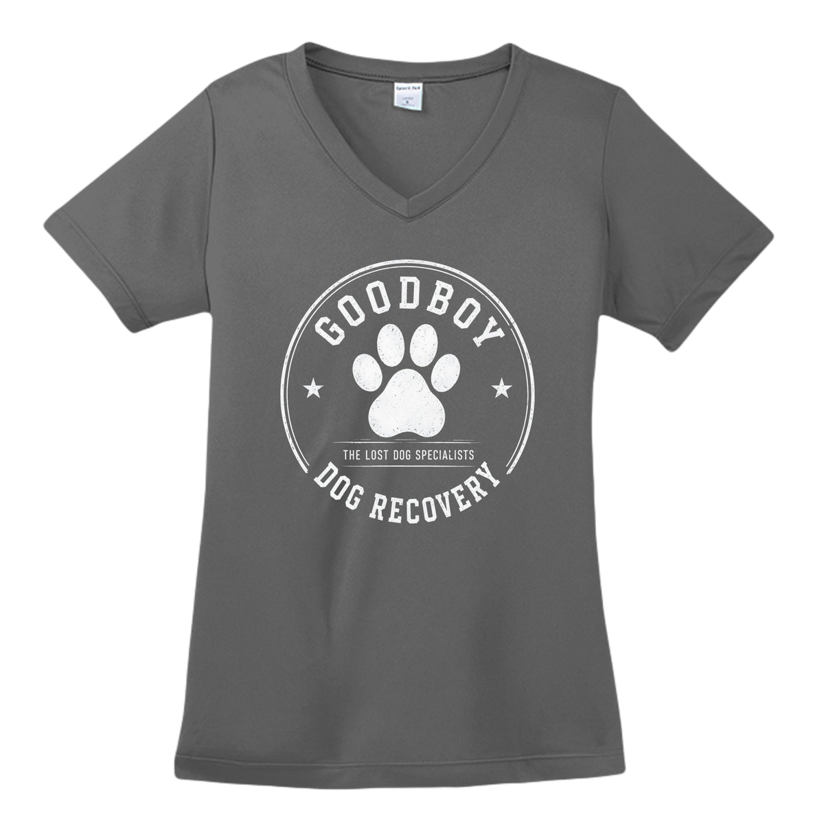 Dark Heather Grey - LPC54V - FRONT